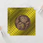 山羊座&アースモンキー カード (正面/裏面インサイチュ)