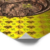 山羊座&アースモンキー ポスター (角)