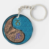 山羊座&ウォーターオックス キーホルダー (裏面)