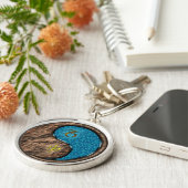 山羊座&ウォーターモンキー キーホルダー (側面)