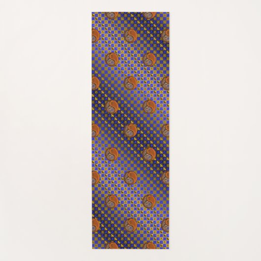 山羊座&ウッドオックス ヨガマット (正面)