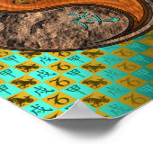 山羊座&ウッドドッグ ポスター (角)