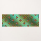 山羊座&ウッドドッグ ヨガマット (裏面(横))