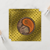 山羊座&ウッドドラゴン カード (正面/裏面インサイチュ)