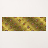 山羊座&ウッドドラゴン ヨガマット (裏面(横))