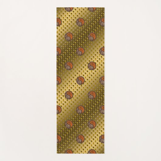 山羊座&ウッドラット ヨガマット (正面)