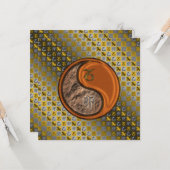 山羊座&ウッドラビット カード (正面/裏面インサイチュ)