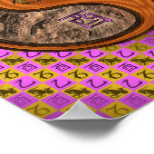 山羊座&ウッドロースター ポスター (角)