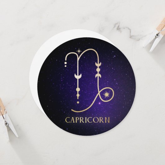 山羊座 カード (正面/裏面インサイチュ)