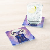 山羊座 ガラスコースター (アングル)