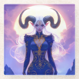 山羊座 ガラスコースター