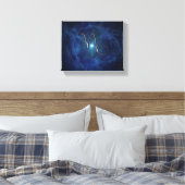 山羊座 キャンバスプリント (インサイチュ (寝室))