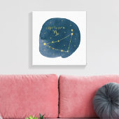 山羊座 キャンバスプリント (インサイチュ (リビング))
