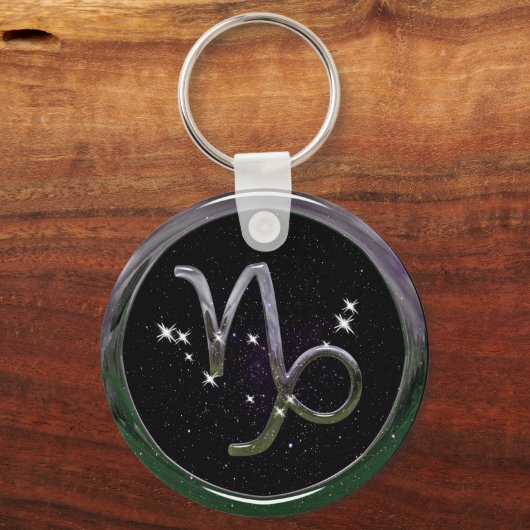 山羊座 キーホルダー (正面)