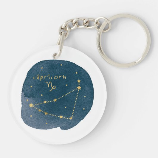 山羊座 キーホルダー (裏面)