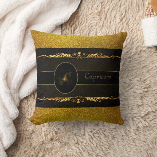 山羊座 クッション (ブランケット)