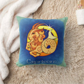 山羊座 クッション (ブランケット)