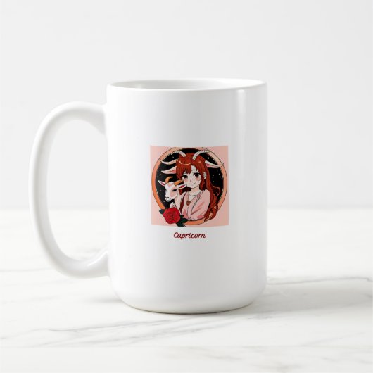 山羊座 コーヒーマグカップ (左)