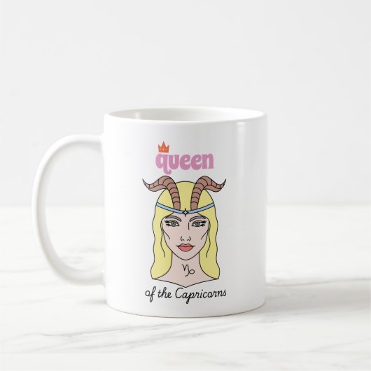 山羊座 コーヒーマグカップ (左)