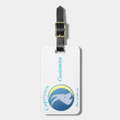 山羊座 サンダーコーブ ラゲッジタグ (正面縦)