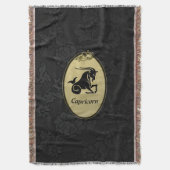 山羊座 スローブランケット (正面縦)