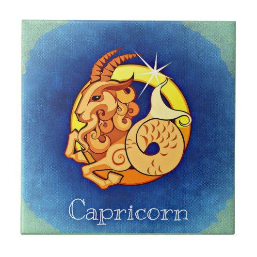 山羊座 タイル (正面)