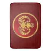 山羊座 バスマット (正面縦)