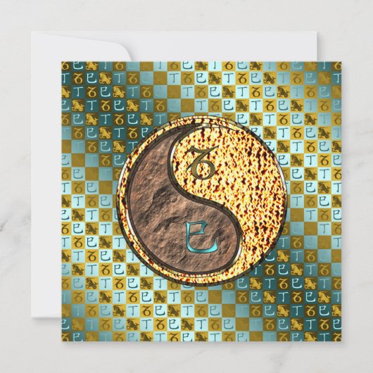 山羊座&ファイアスネーク カード (正面)