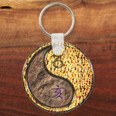 山羊座&ファイアボア キーホルダー (正面)