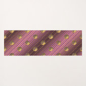 山羊座&ファイアボア ヨガマット (裏面(横))