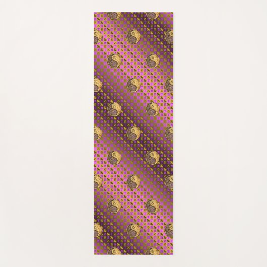 山羊座&ファイアールースター ヨガマット (正面)