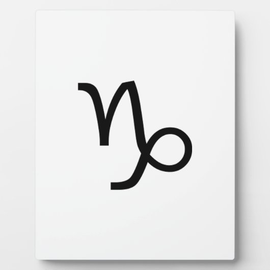 山羊座 フォトプラーク (正面)