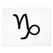 山羊座 フォトプリント            (正面)