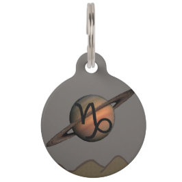 山羊座 ペット　ネームタグ