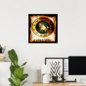 山羊座 ポスター (ホームオフィス)