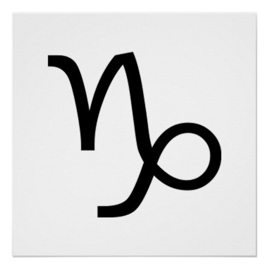 山羊座 ポスター (正面)