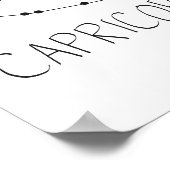 山羊座 ポスター (角)