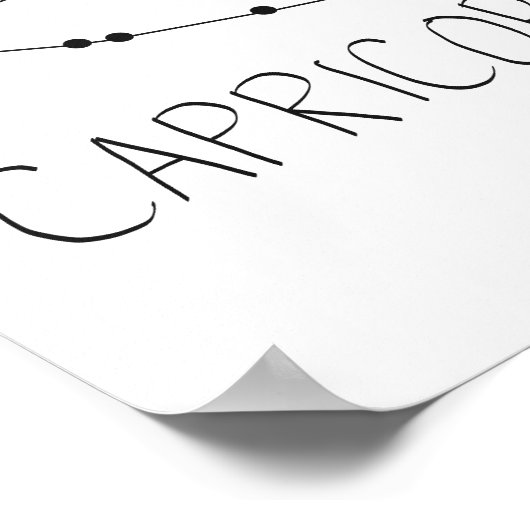 山羊座 ポスター (角)