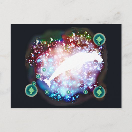 山羊座 ポストカード (正面)