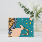 山羊座 ポストカード (スタンド正面)