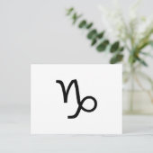 山羊座 ポストカード (スタンド正面)