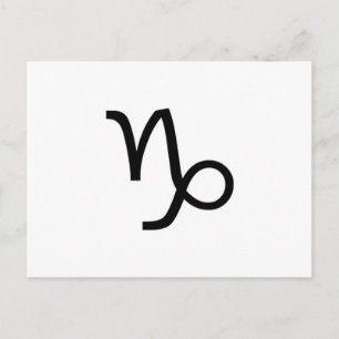 山羊座 ポストカード