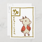 山羊座 ポストカード (正面/裏面)