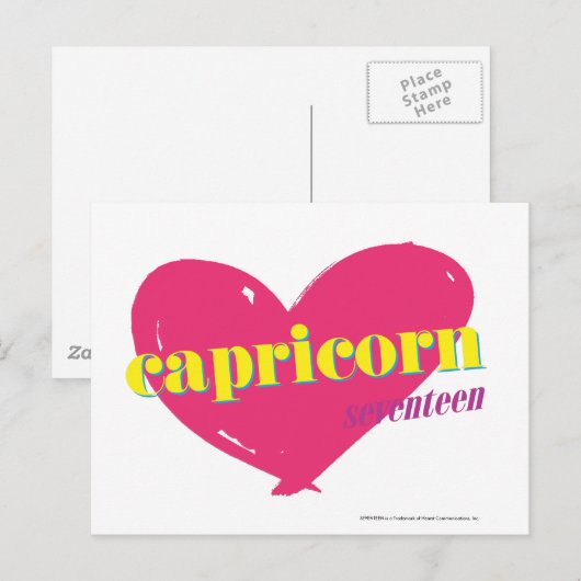 山羊座 ポストカード (正面/裏面)