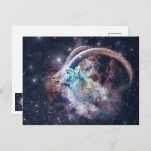 山羊座 ポストカード (正面/裏面)