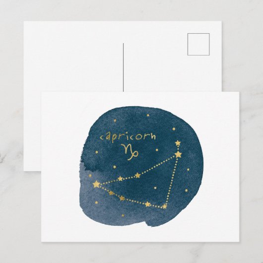 山羊座 ポストカード (正面/裏面)