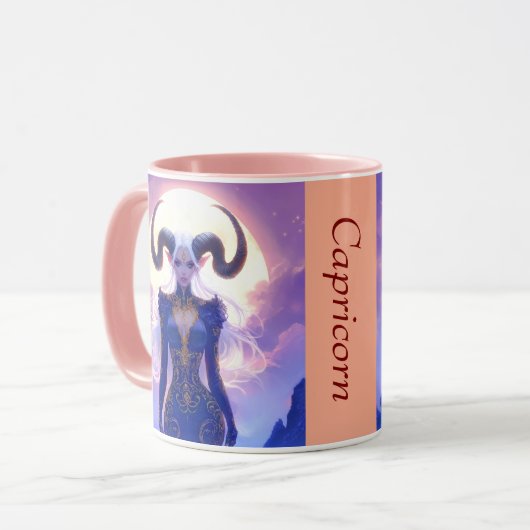 山羊座 マグカップ (正面左)