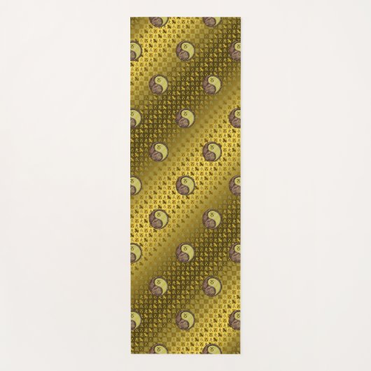 山羊座&メタルドラゴン ヨガマット (正面)