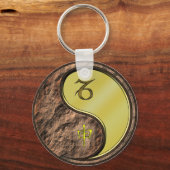 山羊座&メタルモンキー キーホルダー (正面)