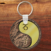 山羊座&メタルラット キーホルダー (正面)